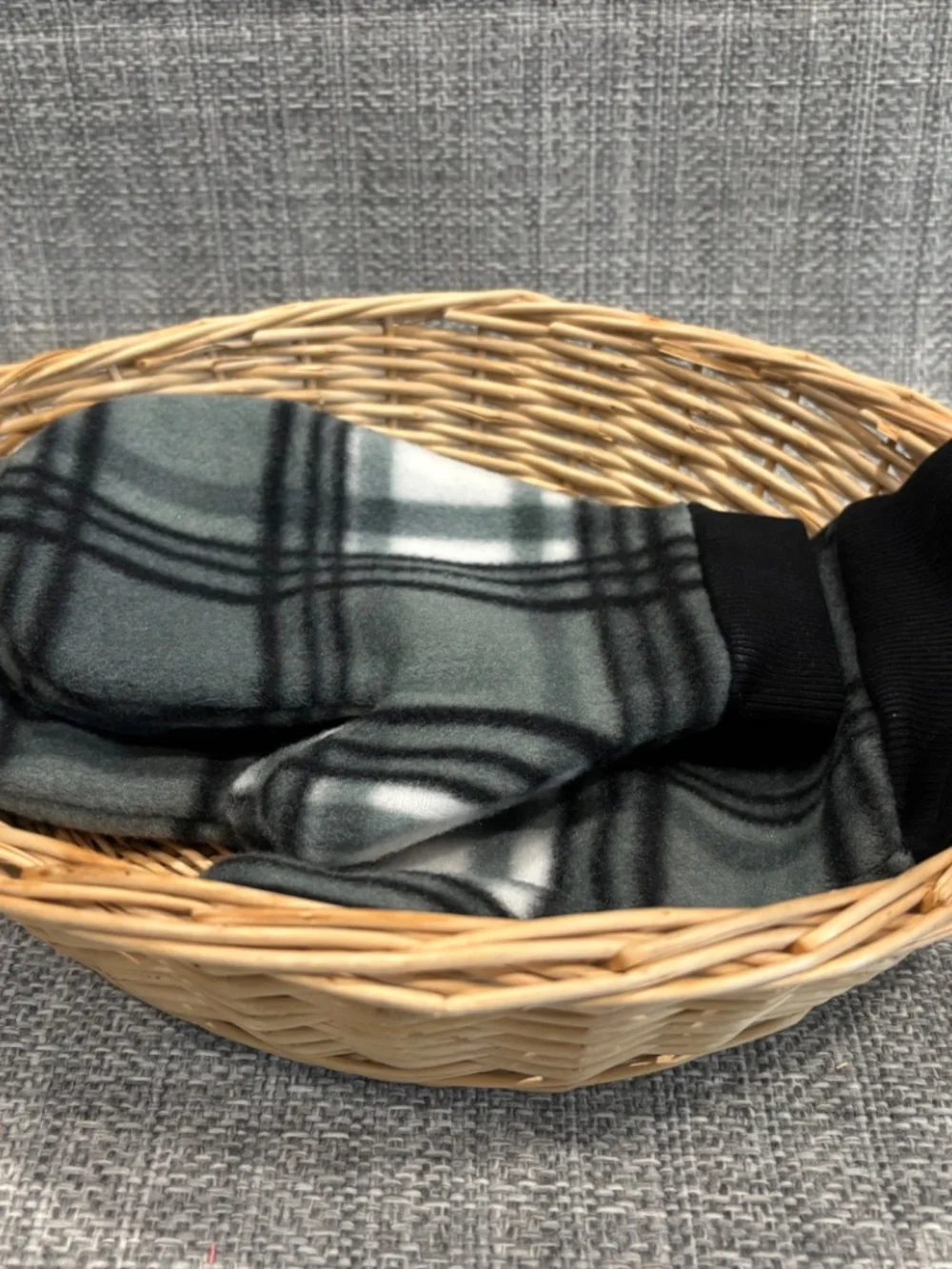 oval handle basket & dusting mitts practical life material idlewild montessori